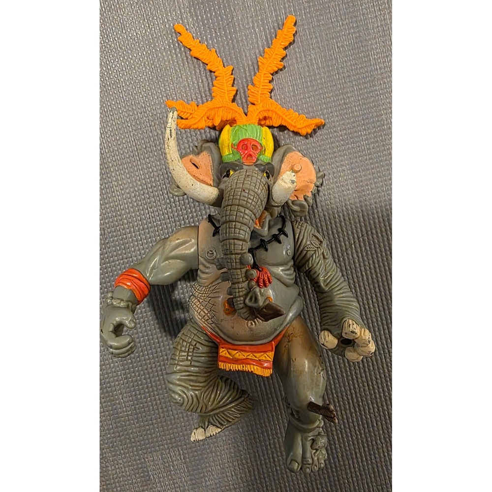 Teenage Mutant Ninja Turtles DR El Elephant 1992 Playmates TMNT No Trunk Figure
